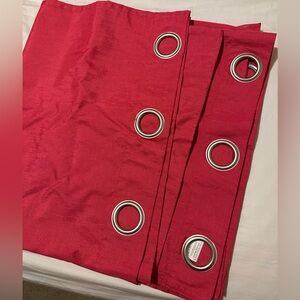 Eclipse Room Darkening Hot pink 63‎ inch curtains 2 panels